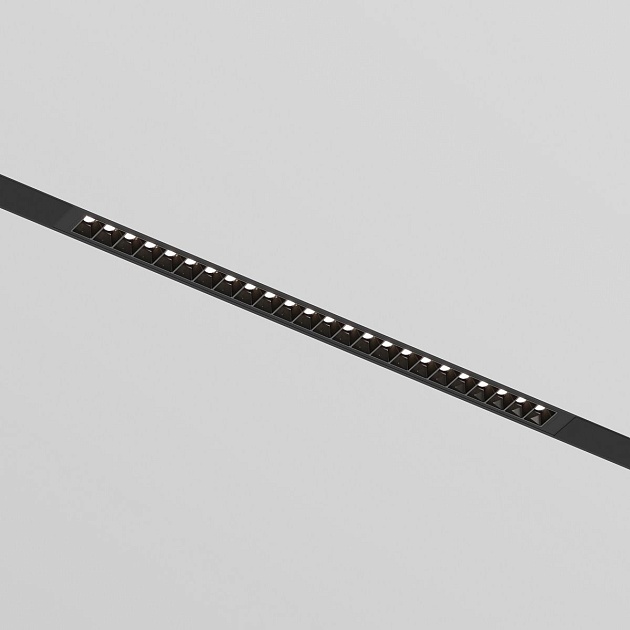 Трековый светодиодный светильник Denkirs Simple Grill DK8202-BK Фото № 2