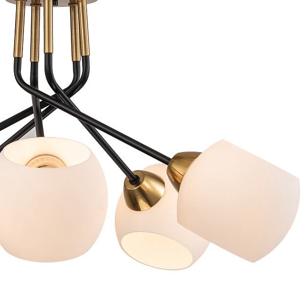 Потолочная люстра Escada Bond 2113/5P Copper/Black Фото № 3