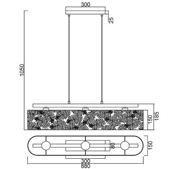 Подвесной светильник Vele Luce Simonetta VL4292P03 Фото № 5