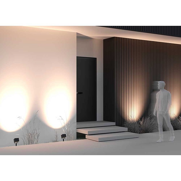 Ландшафтный светодиодный светильник Maytoni Ares O309FL-L18B3K Фото № 4