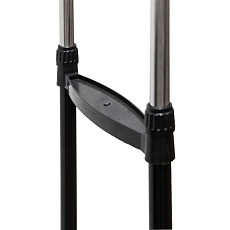 Гардеробная вешалка AksHome Diana на колесах, хром, металл 62180 4