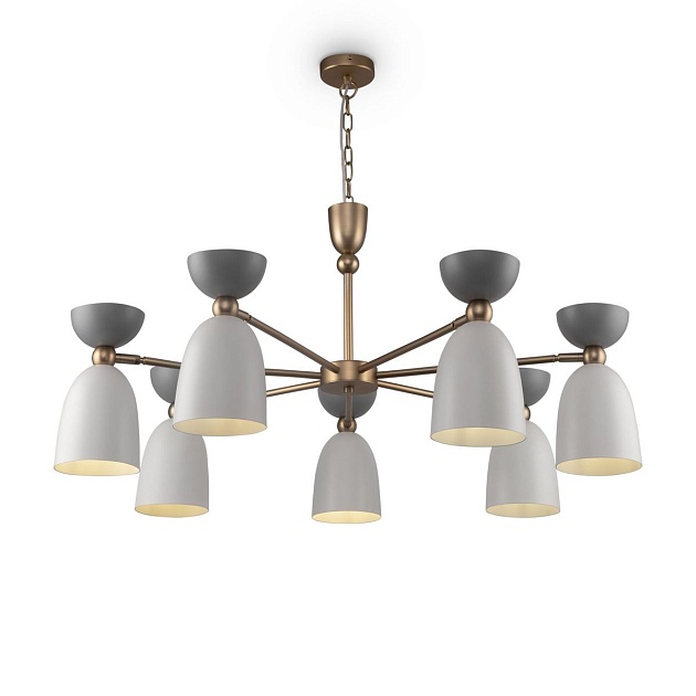 Подвесная люстра Maytoni Cloches MOD113PL-07W изображение 1 Подвесная люстра Maytoni Cloches MOD113PL-07W Фото № 1