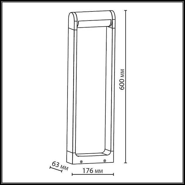 Ландшафтный светильник Odeon Light NATURE 7118/12GL изображение 4 Ландшафтный светильник Odeon Light NATURE 7118/12GL Фото № 4