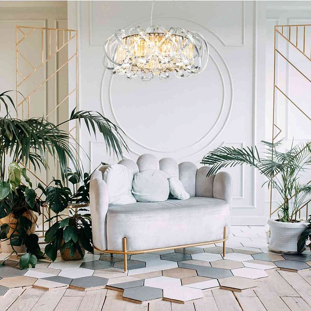 Подвесная люстра Indigo BRACCIA 12007/6P Gold V000398 изображение 2 Подвесная люстра Indigo BRACCIA 12007/6P Gold V000398 Фото № 2