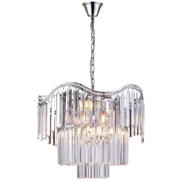 Подвесная люстра Natali Kovaltseva Angel 81429/6C Chrome Фото № 1