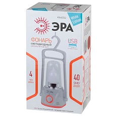 Кемпинговый светодиодный фонарь ЭРА аккумуляторный 175 лм KA40SU Б0026986 1