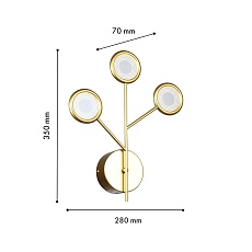 Бра F-Promo Mugs 4253-3W 1