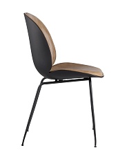 Кухонный стул Stool Group Турин бежевая экокожа черные ножки 8329 PU BEIGE 2