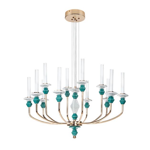 Подвесная люстра Divinare CAPELLO 4947/01 SP-12 Фото № 1