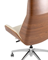 Кресло руководителя TopChairs Crown SN A312 8383-1 walnut back 1