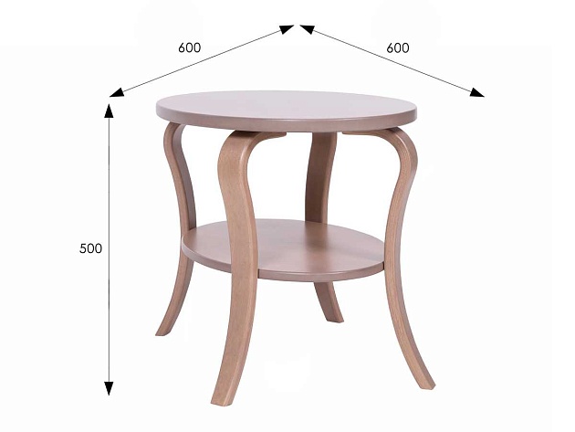 Журнальный стол Мебелик Аннет 007529 Фото № 3