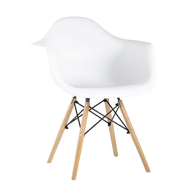 Стул Stool Group EAMES W белый DC-20070801 WHITE Фото № 1