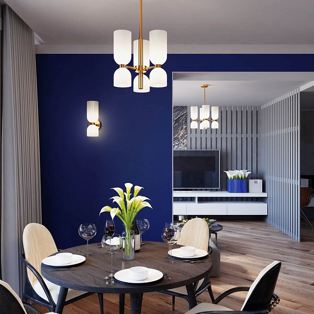 Подвесная люстра Odeon Light Midcent Orinoco 4798/6 Фото № 12