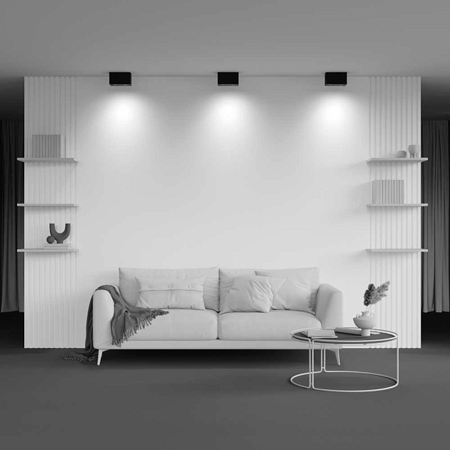 Потолочный светильник Maytoni Technical Atom C017CL-02B Фото № 2