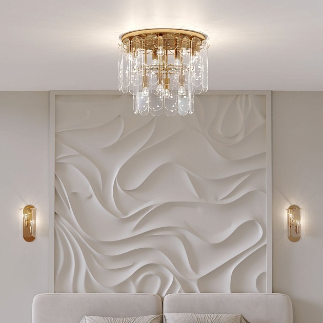 Потолочная люстра Eurosvet Claire 60170 a069015 Smart изображение 6 Потолочная люстра Eurosvet Claire 60170 a069015 Smart Фото № 6