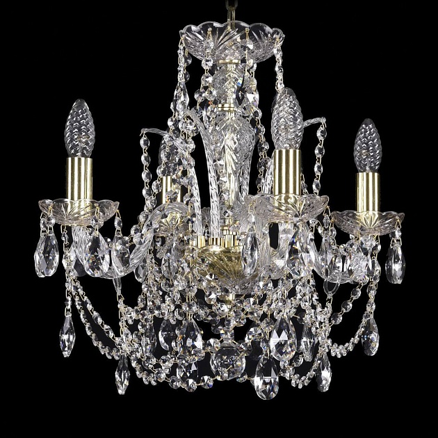 Подвесная люстра Bohemia Ivele 1411/4/141 G Фото № 1