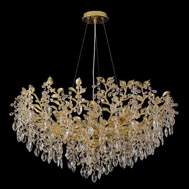 Подвесная люстра Crystal Lux Eden SP10 Gold изображение 8 Подвесная люстра Crystal Lux Eden SP10 Gold Фото № 8