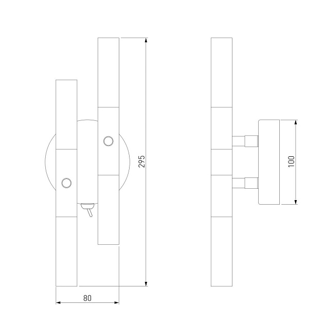 Бра Bogates Bastone 346/4 Фото № 2