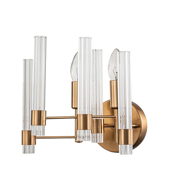 Бра Indigo Favara 11040/2W Brass V000462 изображение 3 Бра Indigo Favara 11040/2W Brass V000462 Фото № 3