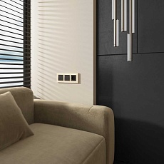 Рамка на 3 поста Werkel Slab айвори матовый W0032962 4690389193446 1