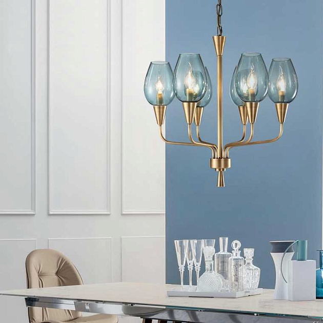 Подвесная люстра Imperium Loft Viola 102199-26 изображение 7 Подвесная люстра Imperium Loft Viola 102199-26 Фото № 7