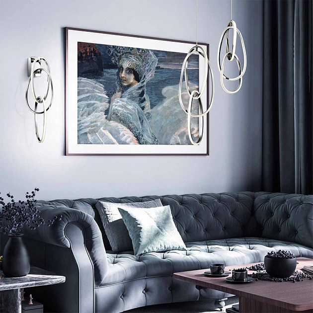 Настенный светильник Odeon Light L-vision Space 4891/23WL Фото № 3