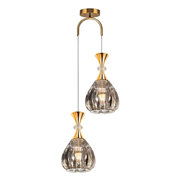 Подвесной светильник Reluce 09015-0.9-02 Smoke Фото № 1