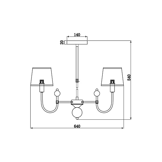 Потолочная люстра Vele Luce Fabio VL1933L06 Фото № 4