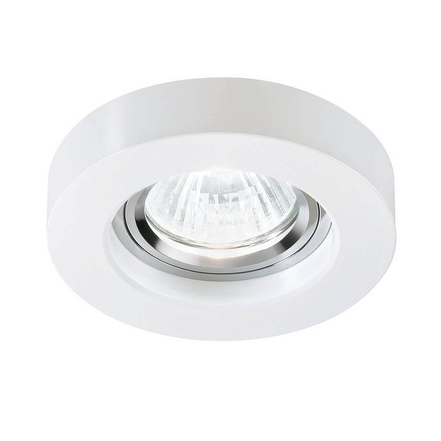 Встраиваемый светильник Ideal Lux Blues Round Bianco 113999 Фото № 1