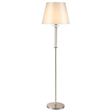 Торшер Crystal Lux Nicolas PT1 Nickel/White 3