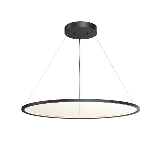 Подвесной горизонтальный светодиодный светильник Denkirs Veil DK6620-BK Фото № 2