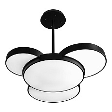 Подвесная светодиодная люстра iLedex Demure 9127-930-D-T BK 2