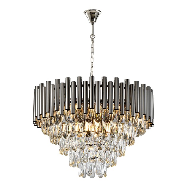 Подвесная люстра iLamp Savage P9510-8 NIC изображение 1 Подвесная люстра iLamp Savage P9510-8 NIC Фото № 1