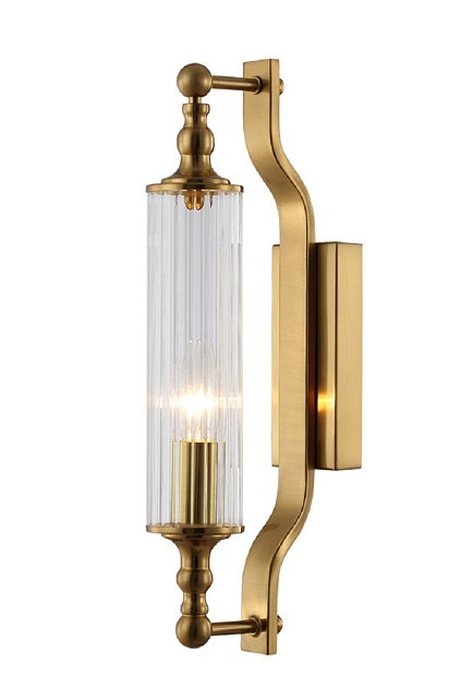 Бра Crystal Lux Tomas AP1 Brass Фото № 2