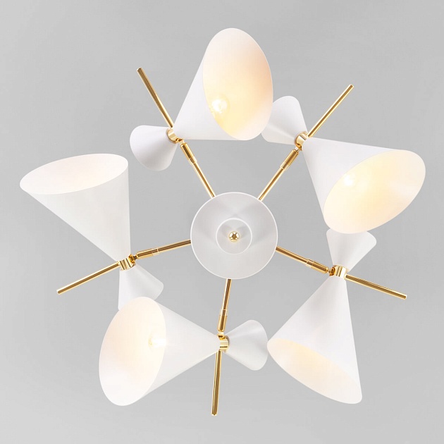 Потолочная люстра Eurosvet Apart 70114/5 белый Фото № 4