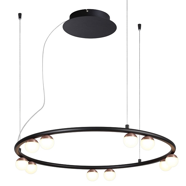 Подвесная светодиодная люстра Favourite Knopp 4320-10P Фото № 1