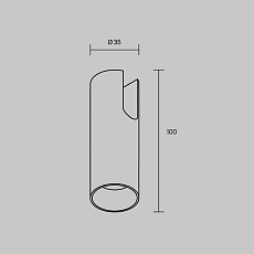 Трековый светильник Maytoni Technical ARITY Focus TR235-1-5W3K-B 2
