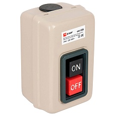 Выключатель кнопочный с блокировкой ВКИ-230 16А 3P IP40 EKF PROxima vki-230