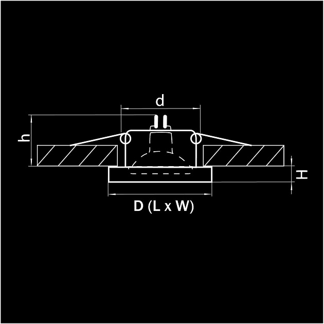 Встраиваемый светильник Lightstar Rifle Cyl 002514 Фото № 3