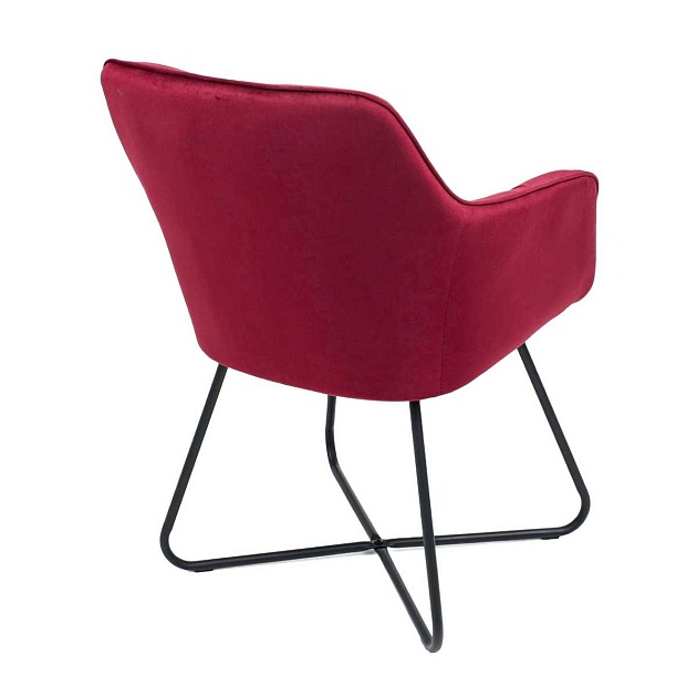 Кресло AksHome Florida бордовый, велюр 81449 Фото № 6