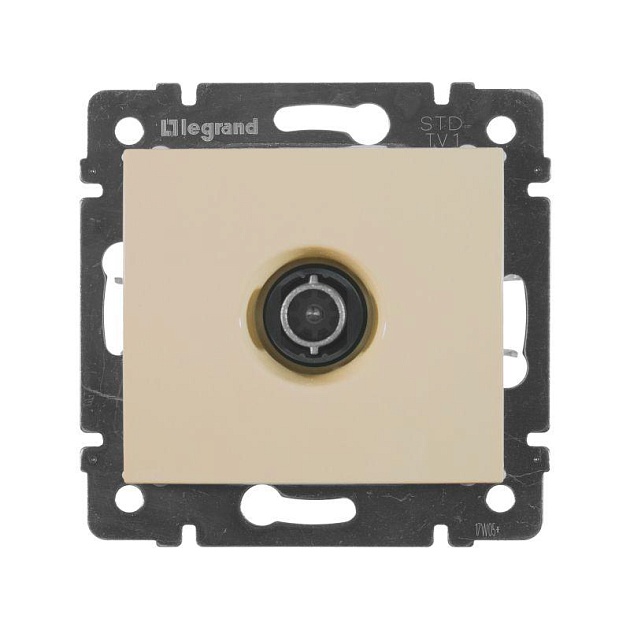 ТВ-розетка Звезда Legrand Valena слоновая кость 774329 Фото № 1