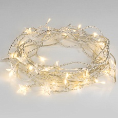 Светодиодная гирлянда Eurosvet бахрома 230V 100-002 теплый белый 2