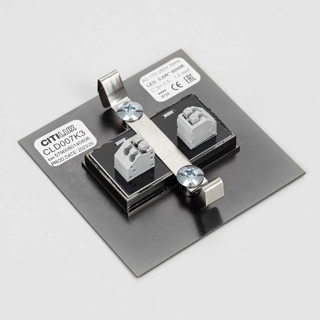 Встраиваемый светильник Citilux Скалли бронза CLD007K3 Фото № 14