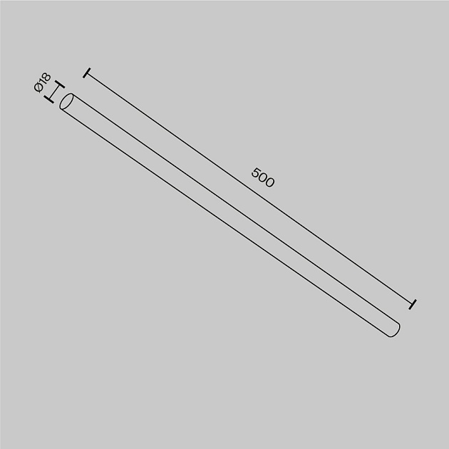 Фиксатор Maytoni Technical CA001-L500-BS Фото № 4