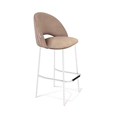Барный стул Sheffilton SHT-ST34-1/S29 латте/белый муар 2634830702