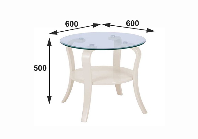 Журнальный стол Мебелик Аннет 000402 Фото № 3