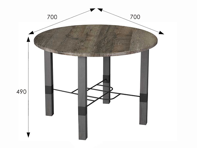 Журнальный стол Мебелик Лючия 3102 006485 Фото № 3