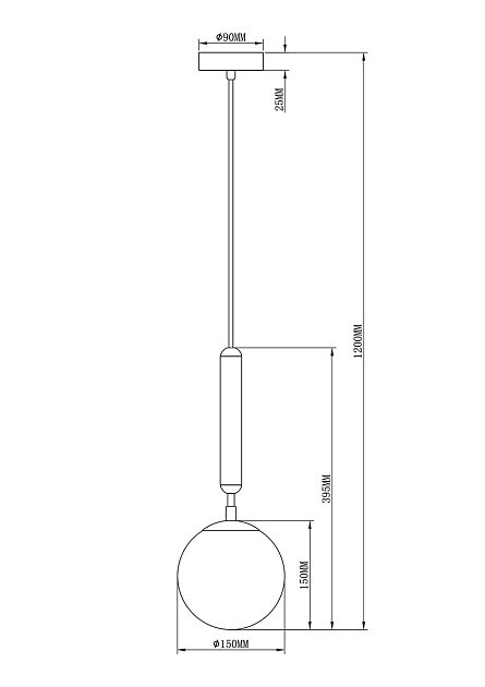 Подвесной светильник Moderli Host V2850-1P Фото № 7
