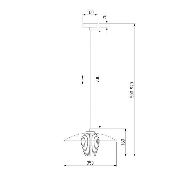 Подвесной светильник Eurosvet Kamari 50259/1 белый/прозрачный изображение 2 Подвесной светильник Eurosvet Kamari 50259/1 белый/прозрачный Фото № 2