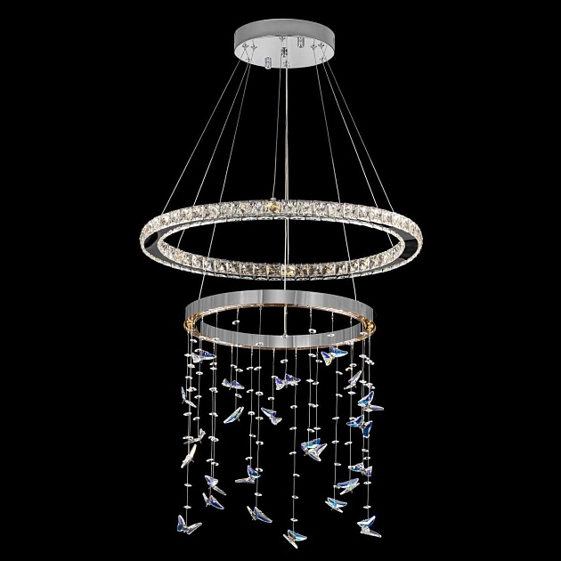 Люстра хрустальная с пультом Citilux ETERA CL322060 Фото № 6